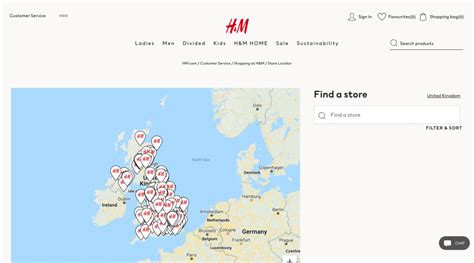 H and m store locator - Nov 12, 2016 · The numbers show that United States has the most H&M shops from Americas, and Germany has the most H&M near me locations from Europe, 421 more precisely. H&M started in Europe in 1947, but the big expansion was made in 2000 when was open the first store outside of Europe, in the United States. Now H&M owns more than 450 stores in United states. 